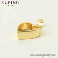 34406 xuping  fashion design Stainless Steel jewelry 14K gold color heart shape  pendant